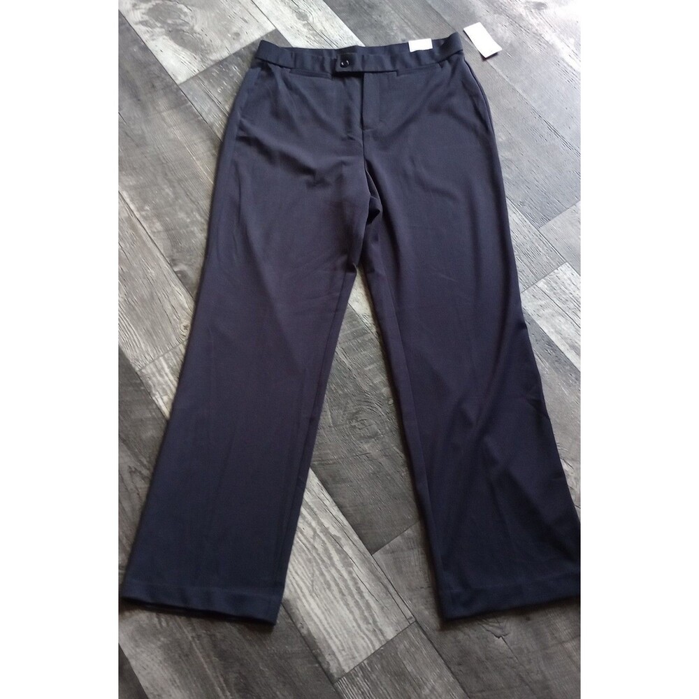 Christopher & Banks Women's 12 Navy Blue Classic Fit Trouser, NWT